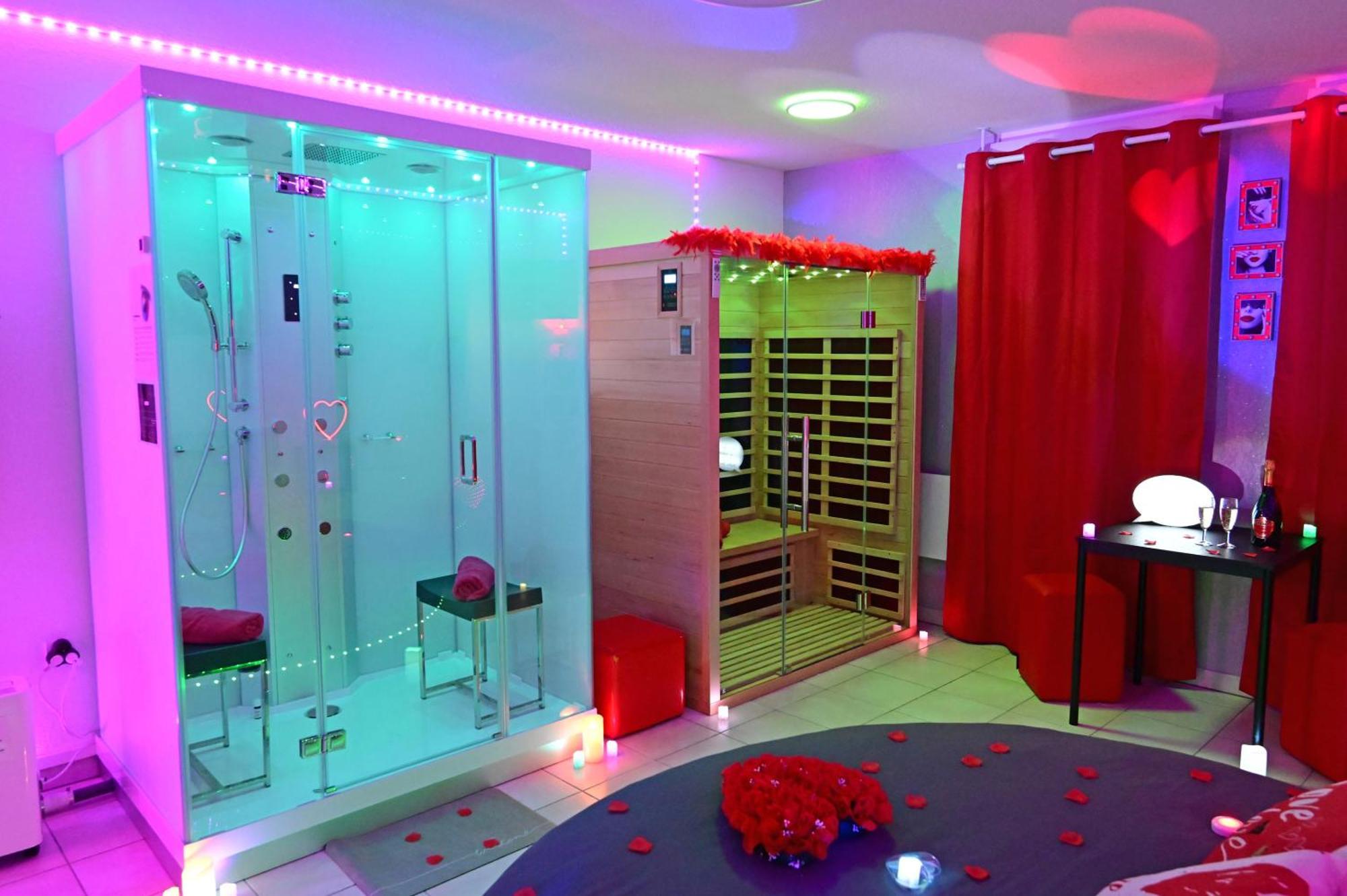 Love Room A Deux Pas De L'Ocean Avec Hammam, Sauna Et Bain A 2 :-) Біскарросс Екстер'єр фото