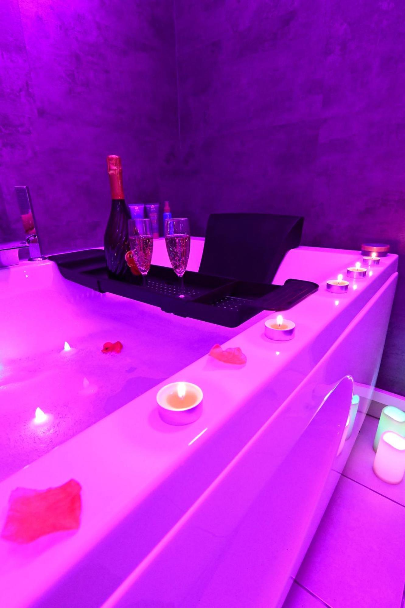 Love Room A Deux Pas De L'Ocean Avec Hammam, Sauna Et Bain A 2 :-) Біскарросс Екстер'єр фото