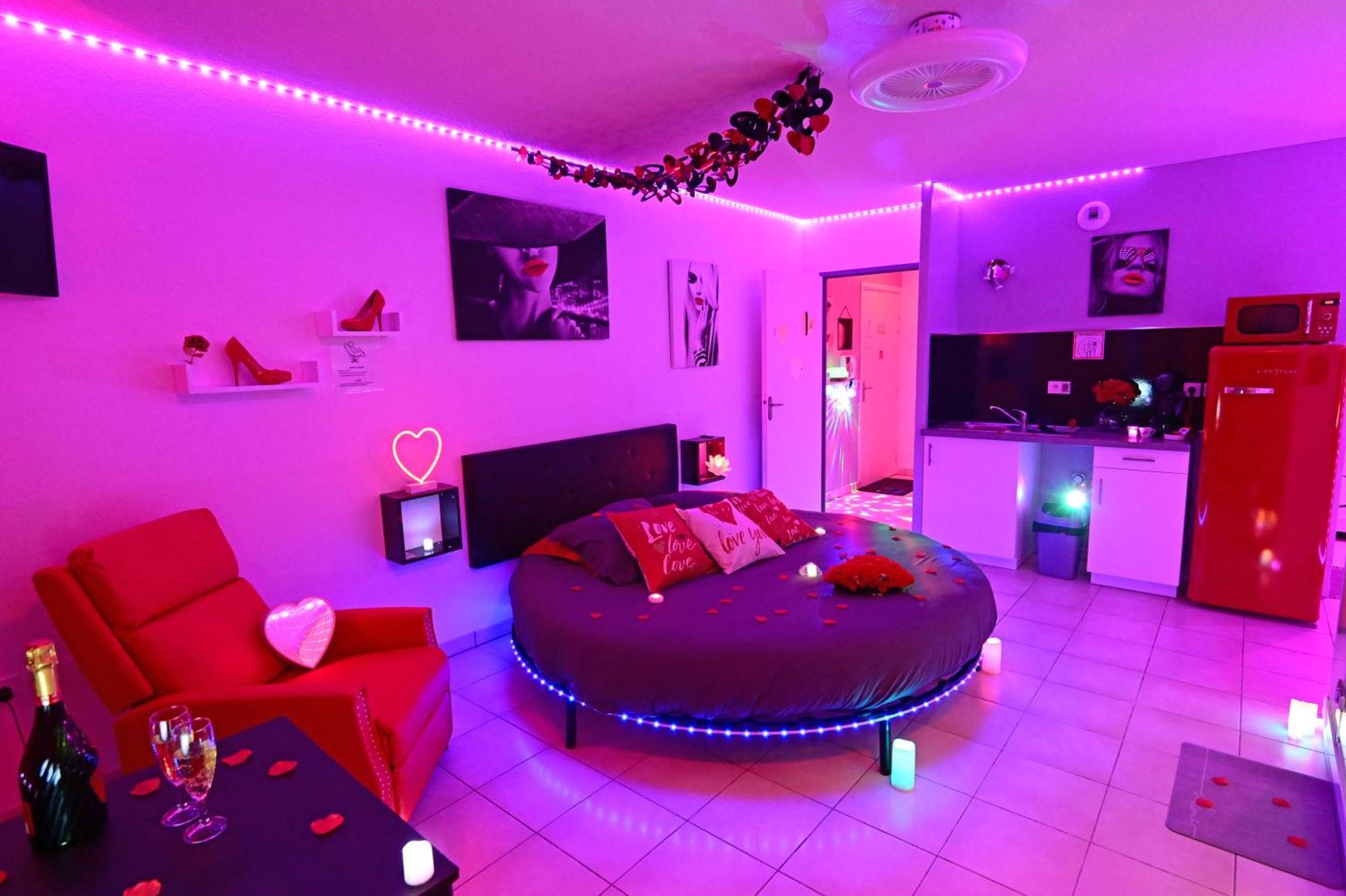 Love Room A Deux Pas De L'Ocean Avec Hammam, Sauna Et Bain A 2 :-) Біскарросс Екстер'єр фото