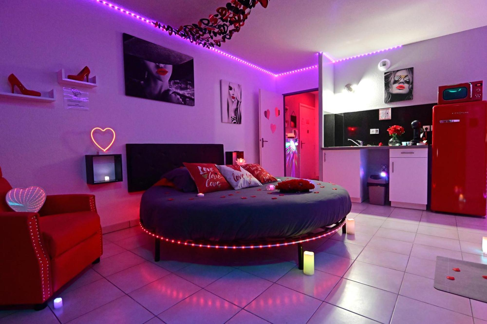 Love Room A Deux Pas De L'Ocean Avec Hammam, Sauna Et Bain A 2 :-) Біскарросс Екстер'єр фото