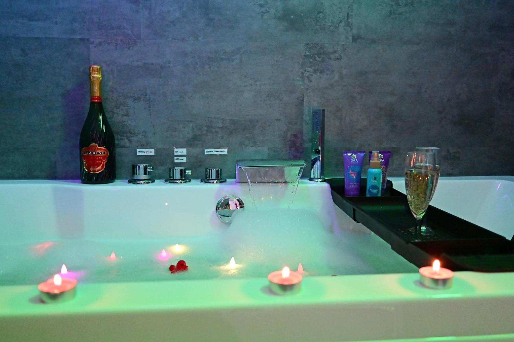 Love Room A Deux Pas De L'Ocean Avec Hammam, Sauna Et Bain A 2 :-) Біскарросс Екстер'єр фото