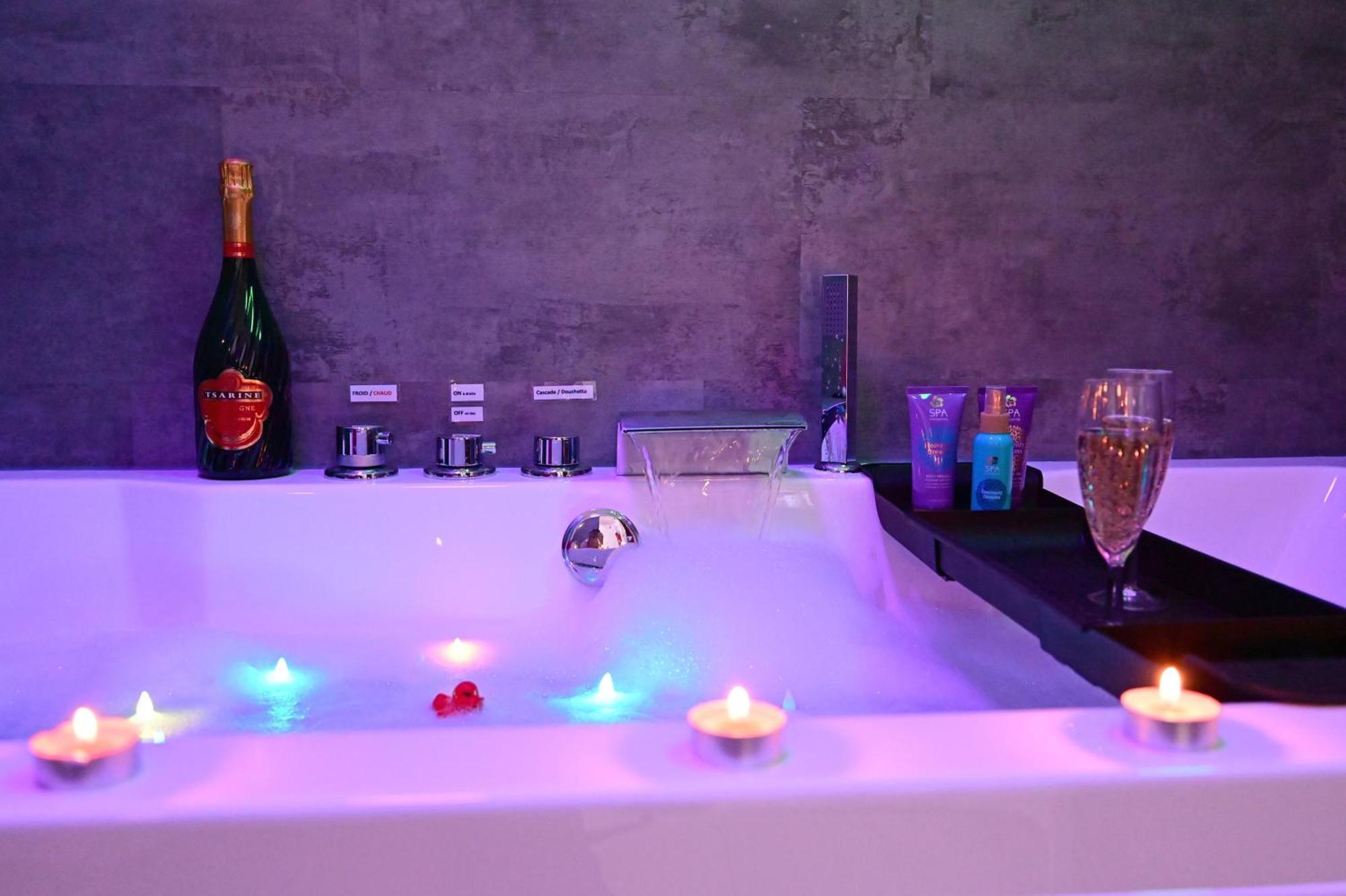Love Room A Deux Pas De L'Ocean Avec Hammam, Sauna Et Bain A 2 :-) Біскарросс Екстер'єр фото