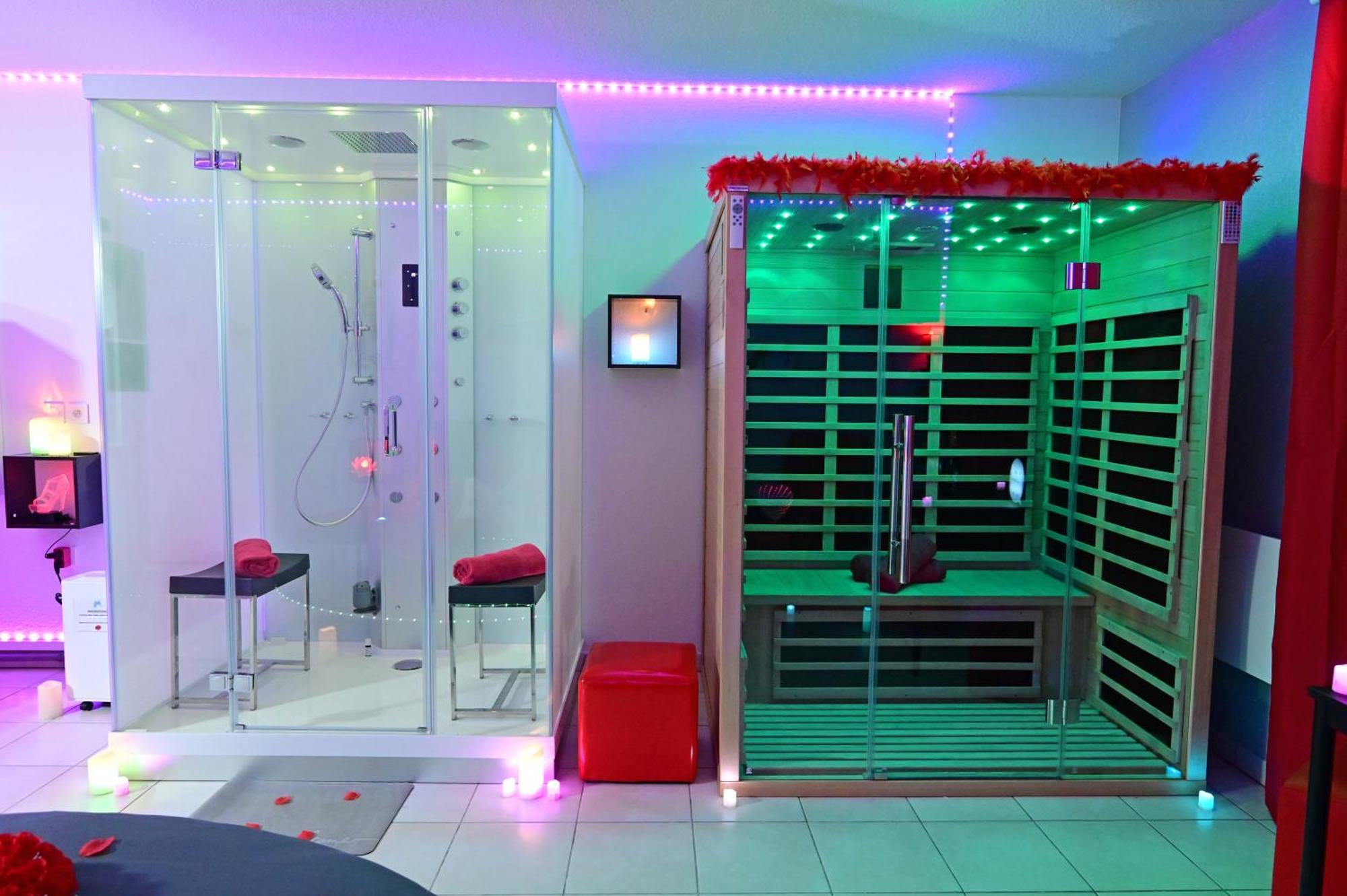 Love Room A Deux Pas De L'Ocean Avec Hammam, Sauna Et Bain A 2 :-) Біскарросс Екстер'єр фото