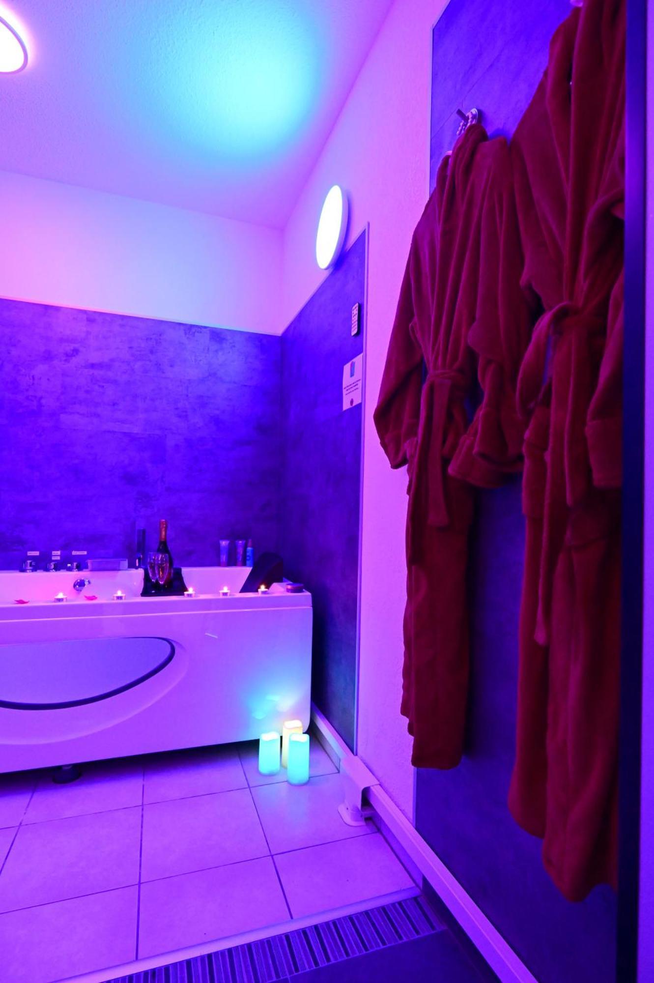 Love Room A Deux Pas De L'Ocean Avec Hammam, Sauna Et Bain A 2 :-) Біскарросс Екстер'єр фото